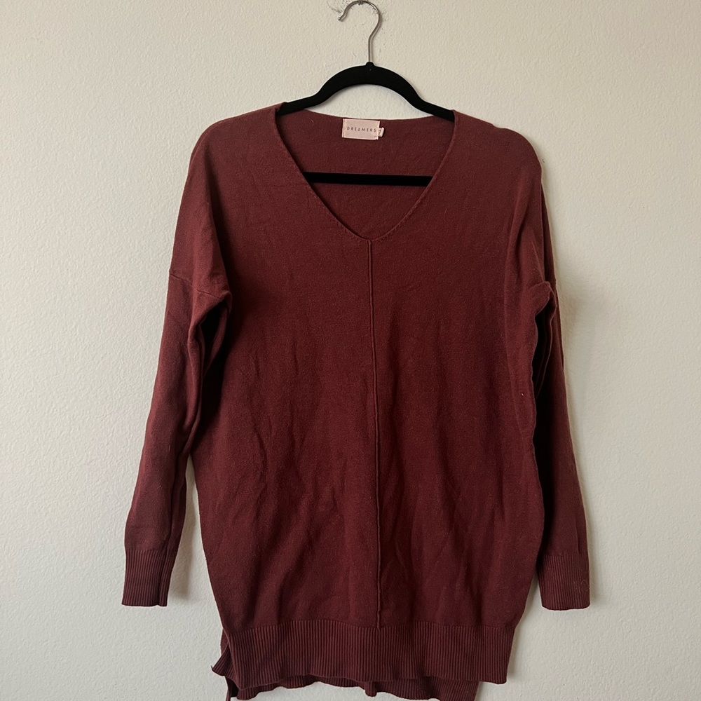 EKATTIRE Berry Tunic Sweater